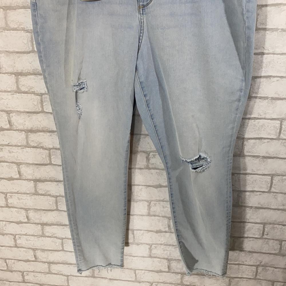 Universal Thread Light Blue Highest Rise Skinny J… - image 3